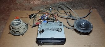 CB vysielačka + anténa + zosilňovač + rádio - 10