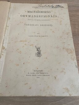 6 starých maďarských kníh a stará maďarská mapa - 10