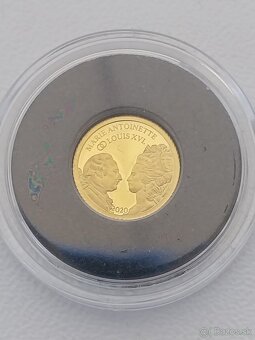 Zlaté investičné 0,5 gramove mince - 10