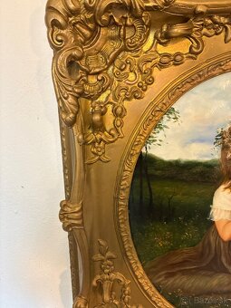 Olejomaľba na doske - 10