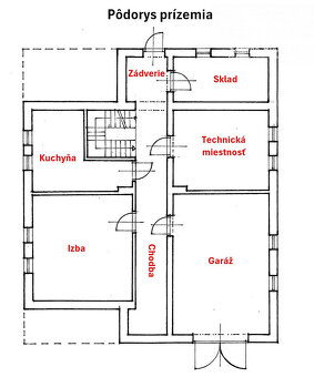 Na predaj 5-izbový rodinný dom s čiastočnou rekonštrukciou v - 10