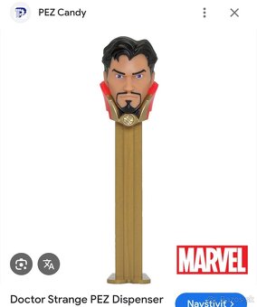 PEZ obaly na bonbony, PEZ SPENDER - 10