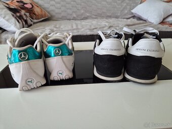 Panske tenisky Puma a Armani Exchange - 10