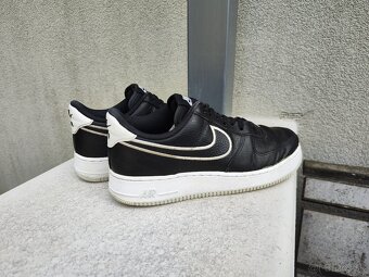 NIKE AIR FORCE 1 Low - Black & White, Originál vel. 42.5 EUR - 10