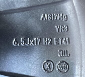 Orig. Alu disky 5x112  DIJOM NANUQ HELIOS skoda VW SEAT - 10