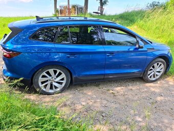 Škoda Enyaq iV 60,modrá RS metalíza,132kW,kamera,LED - 10