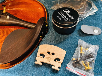 Predám husle, 4/4 husle: "Braun Bird T012", model Stradiva - 10