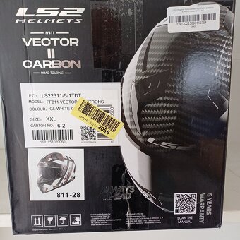 Silniční přilba Ls2 Vector II Carbon - 10
