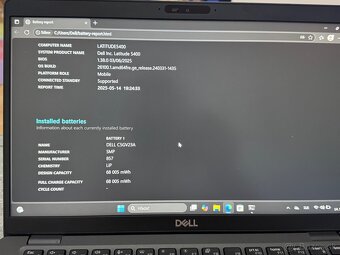 Dell Latitude 5400 – 16 GB RAM, 256 GB NVMe SSD, ako nový - 10