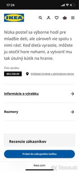 IKEA KURA detska obojstranna postel + baldachyn = darcek - 10