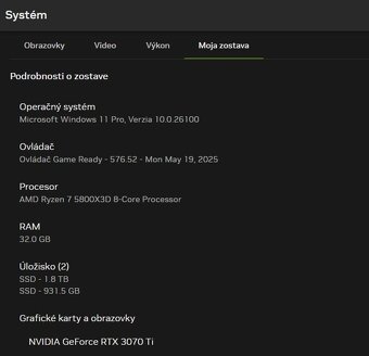 Herný PC s R7 5800 X3D, EVGA 3070 Ti WTF3 Ultra a 32GB RAM - 10