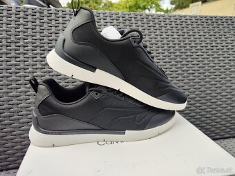 Calvin Klein - Tenisky, Úplne Nové , Black & White, 42 + Kra - 10