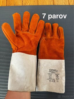 Rukavice pre zváračov, mechanikov a ostatných - 10