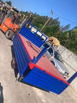 Vlečka za traktor 3t trojstranny sklapač 2kusi NOVA - 10
