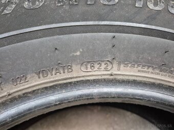 215/70 r16 zimné 4 ks KUMHO dezén 7,5 - 6,4 mm DOT2022 - 10