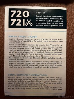 Masazny stroj Ites ČSSR - 10
