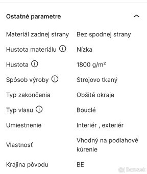 Vonkajší koberec 80x150cm - 10