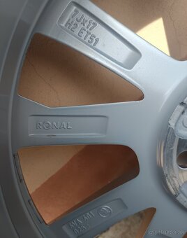 Alu-disky Škoda R17 5x100 - 10