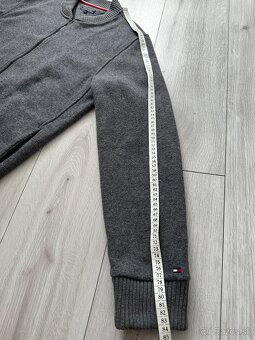 Pánsky,zateplený,vlnený sveter Tommy HILFIGER - XL - 10
