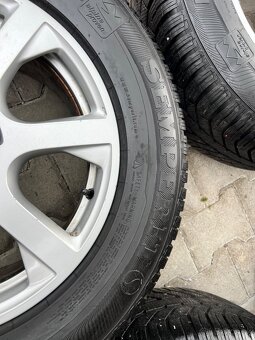ZIMNÉ pneu + Elektróny 5x112 R17 AUDI - 10
