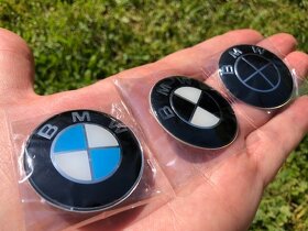 MIX BMW 45MM 74MM 78MM 82MM ZNAKY CIERNE MODRE BIELE - 10