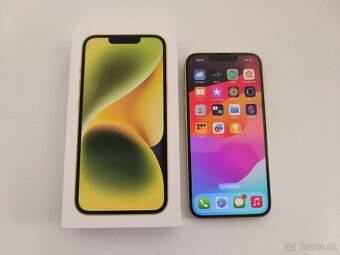 apple iphone 14 128gb Yellow / Batéria 100% - 10
