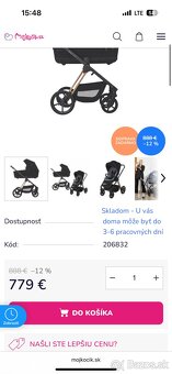 Predám kočík Espiro miloo - 10