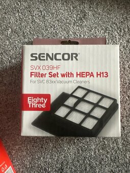 Sencor SVC 8300TI hepa filter vreckový vysávač zánovný - 10