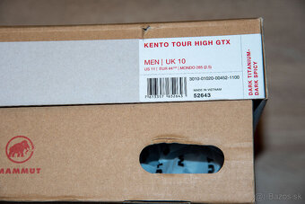 Turistické topánky MAMMUT Kento Tour High GTX Men - UK 10 - 10
