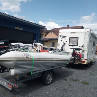 Nafukovací čln katamara - 10