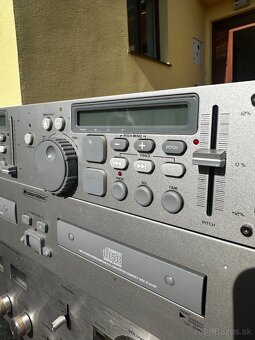 Reproduktory 4ks+ zosilovač+ dualny cd player - 10