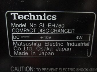 TECHNICS SL-EH760 cd deck - 10