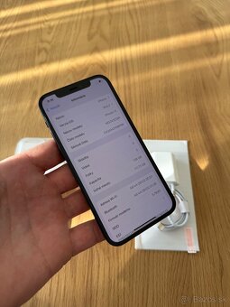 iPhone 12 128 gb Black v záruke + príslušenstvo - 10
