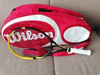 Pradam tenisovú raketu Wilson + bag willson - 10