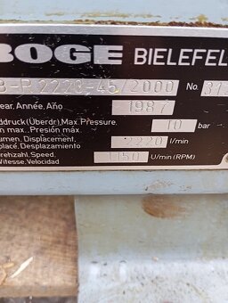 Kompresor BOGE pieskovanie - 10