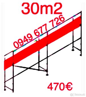 Predám lešenie pozinkované certifikované - 10