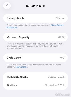 Iphone 15 Pro Max 256GB - 10