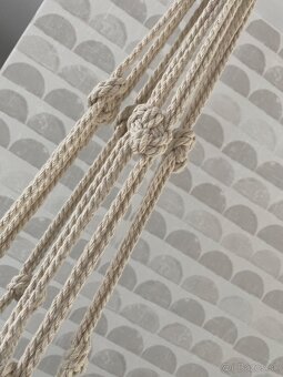 Boho set IKEA vešiak na kvetináč a obal - 10
