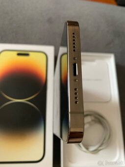 Predam iphone 14 PRO MAX 512GB Zlatý Používaný mobil - 10