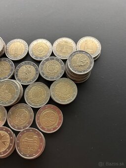 2€ mince, mix rôzne, zberateľské, euro, - 10