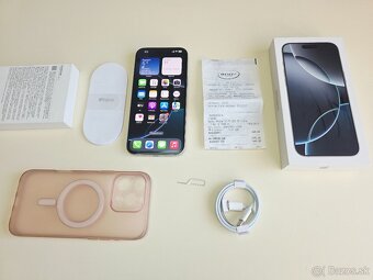 Apple iPhone 16 Pro Max 256GB WHITE ,Záruka - 10