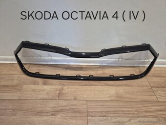 PREDNA MASKA OCTAVIA RAMCEK GRILU MASKY CIERNY - 10