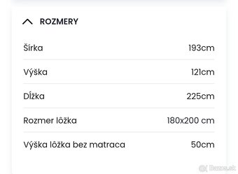 Manželská posteľ MEDINE - 10