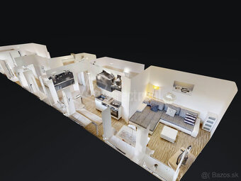 Na prenájom kompletne zariadený dvojizbový byt v centr… - 10