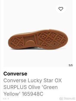 CONVERSE olivovozelené - 10