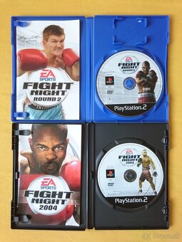Hra na PS2 - SMACK DOWN, FIGHT NIGHT - 10