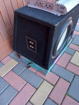 Subwoofer SPL 2000W + zosilňovač Jbl GTO4060 - 10