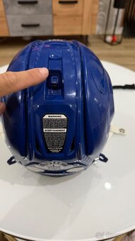 ✅ HOKEJOVÁ PROFI PRILBA - BAUER HYPERLITE = M - L = BLUE ✅ - 10