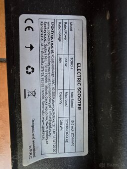 Predám Elektrokolobežku SPOKEY - 10