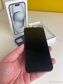 Predám vymením Iphone 15 128GB Black - 10